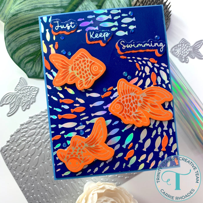 Foiled Fish- Cut & Foil Die Set