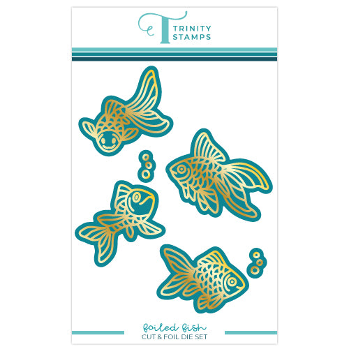 Foiled Fish- Cut & Foil Die Set
