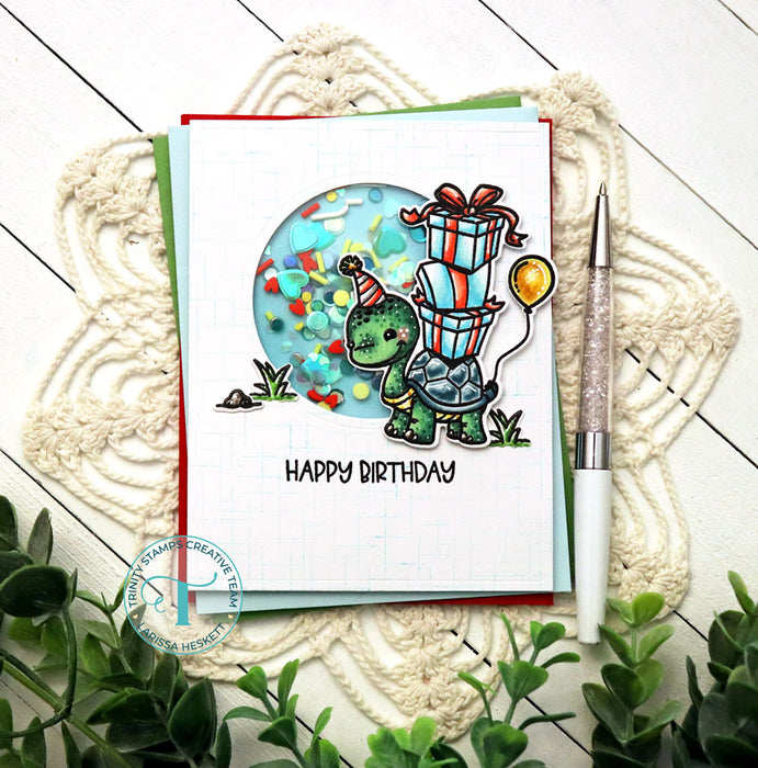 Tardy Turtle - 3x4 Stamp Set