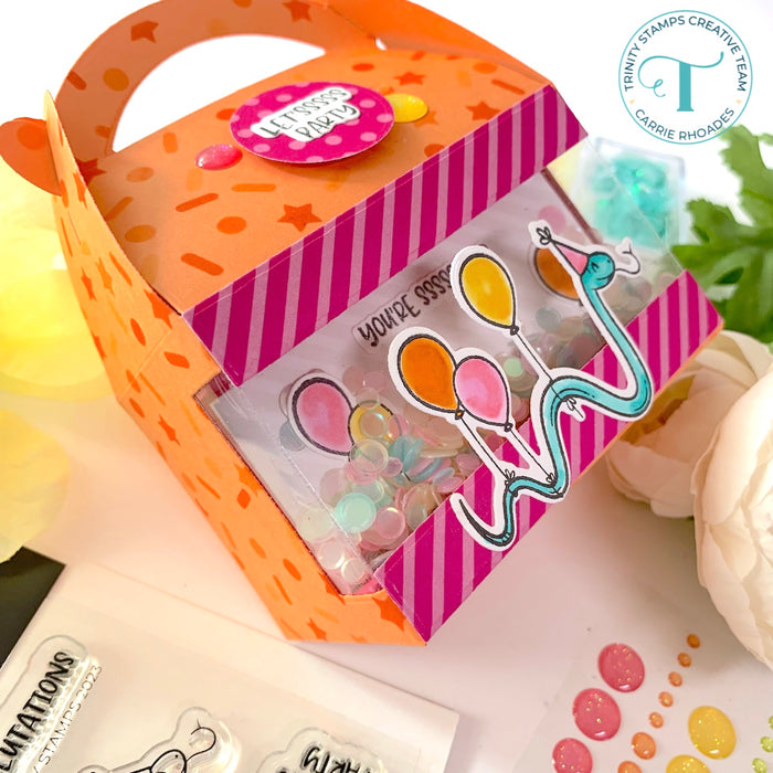 Shaker Box Add-on Die Set (coordinates with the Trinity Treat Box)