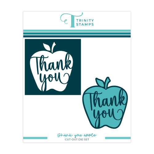 Thank You Apple Cut-Out Die Set