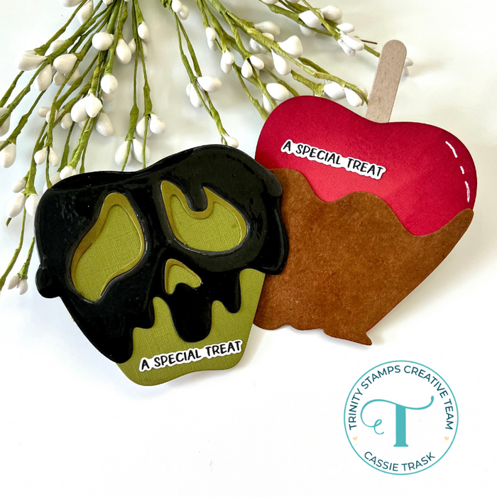 Creepy Candy Apple Add-On Die Set