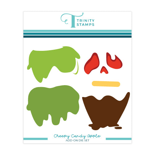 Creepy Candy Apple Add-On Die Set