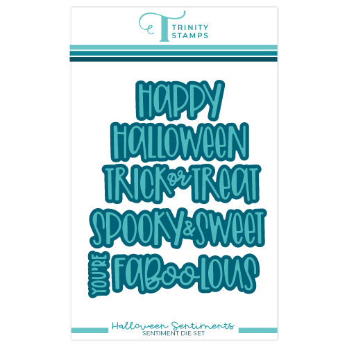 Halloween Sentiments Die Set