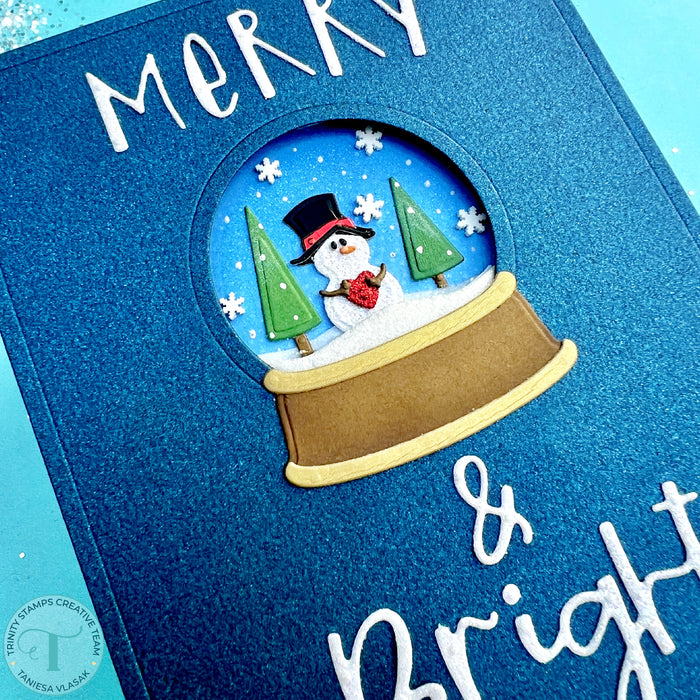 Snowglobe Tag Die Set