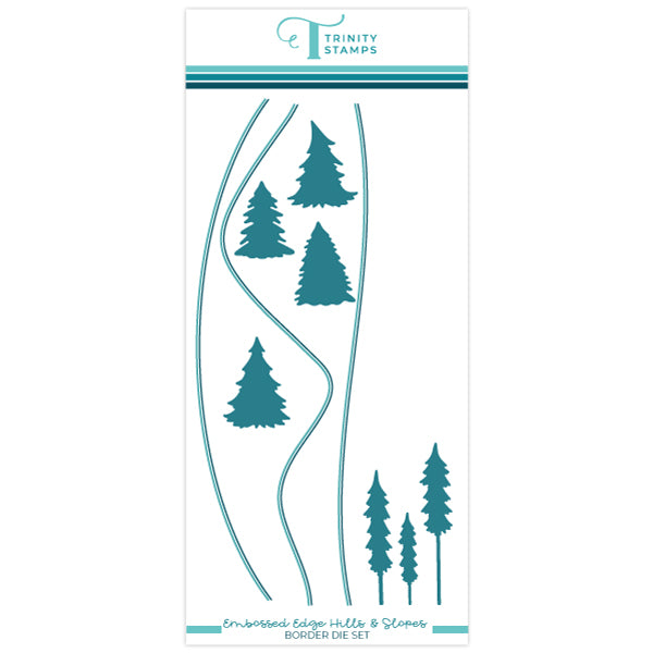 Embossed Edge Hills & Slopes Die Set