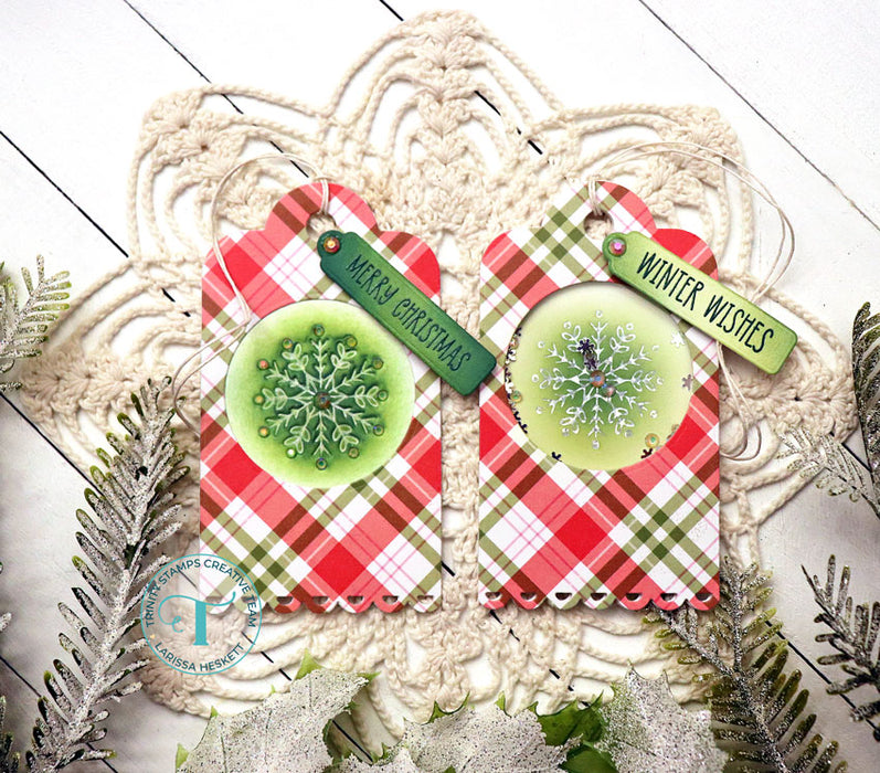 Frosty Foiled Flakes Foil and Cut Die Set