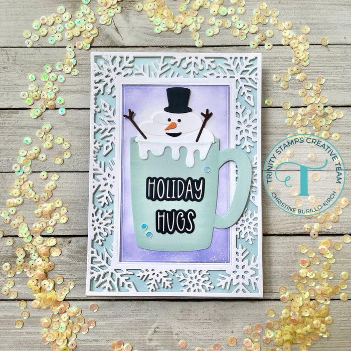 Mini Winter Greetings Die Set