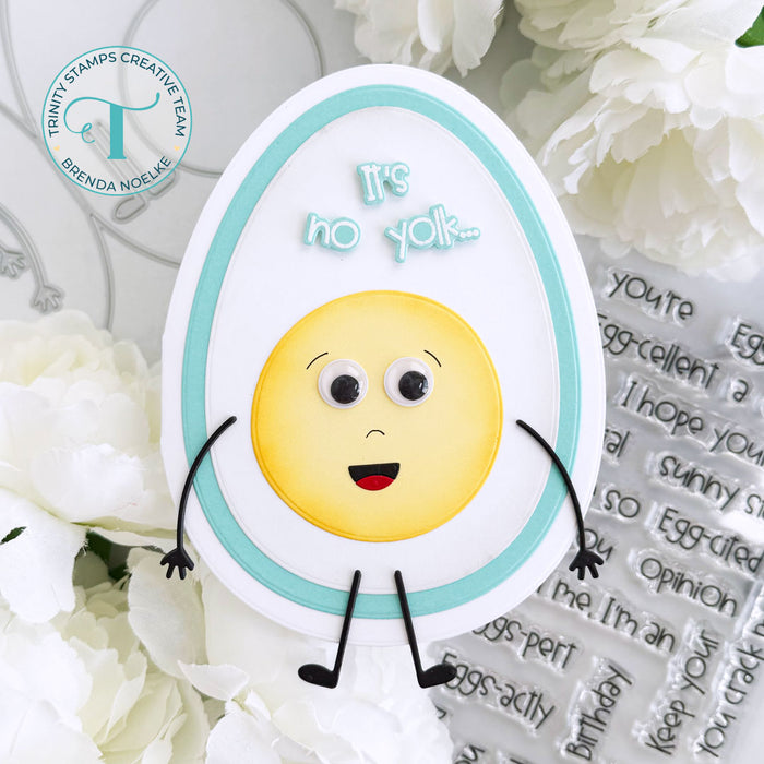Egg-Shaped Card Die Set