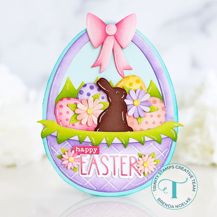 Egg-Shaped Card Die Set