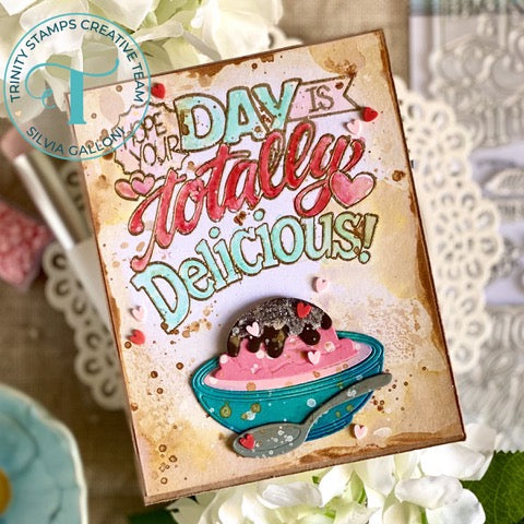 Pantry Box Greetings 4x8 Stamp Set - Love, Dani Collection