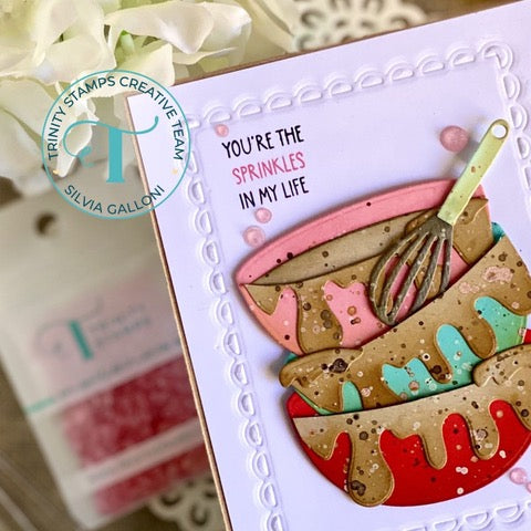 Simply Sentimental - Sprinkles 4x8 Stamp Set