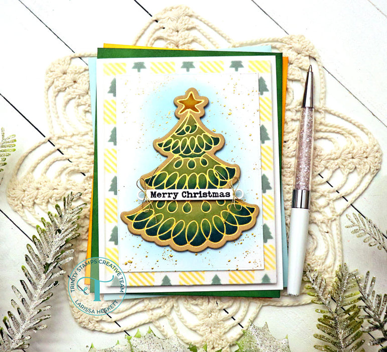 Simply Sentimental - Christmas 4x8 Stamp Set