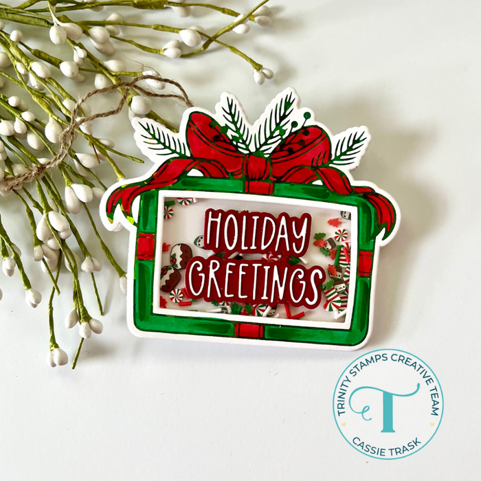 Mini Winter Greetings Die Set