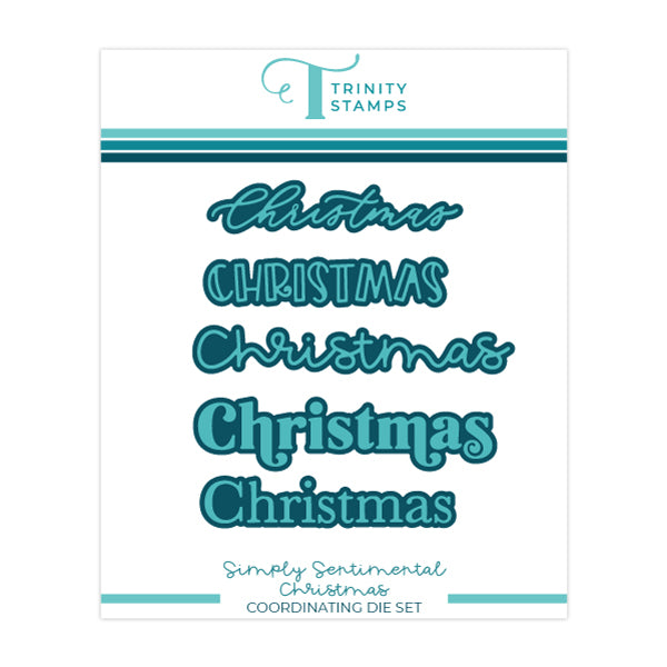 Simply Sentimental - Christmas Coordinating Die Set