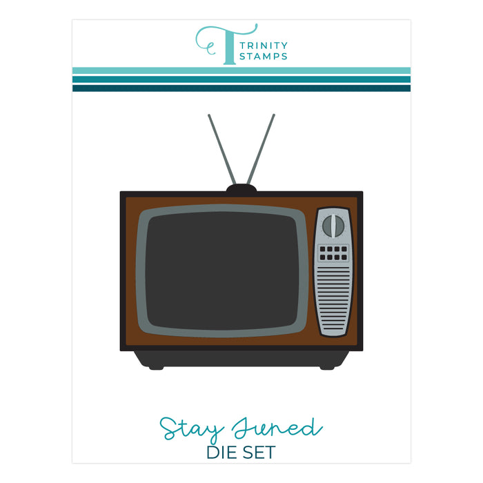 Stay Tuned TV Die Set. *Craft Roulette Collection*