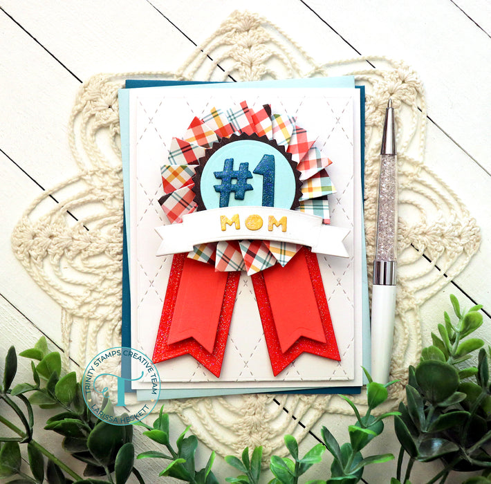 Ribbon Rosette Add-on: Mom Die Set - Lynda Kanase Collection