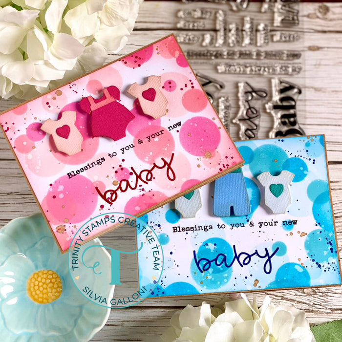 Simply Sentimental - Baby 4x8 Stamp Set