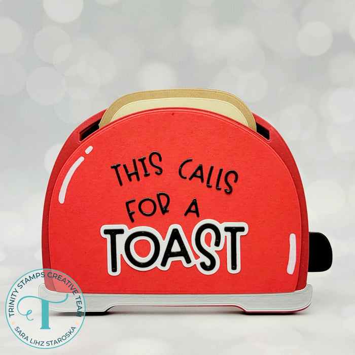 Toaster-Shaped Card Die Set