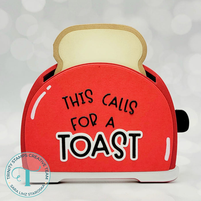 Toaster-Shaped Card Die Set