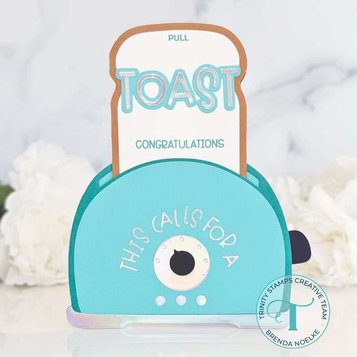 Toaster-Shaped Card Die Set