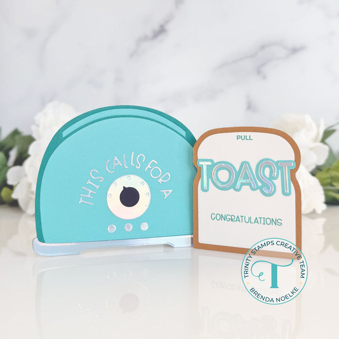 Toaster-Shaped Card Die Set