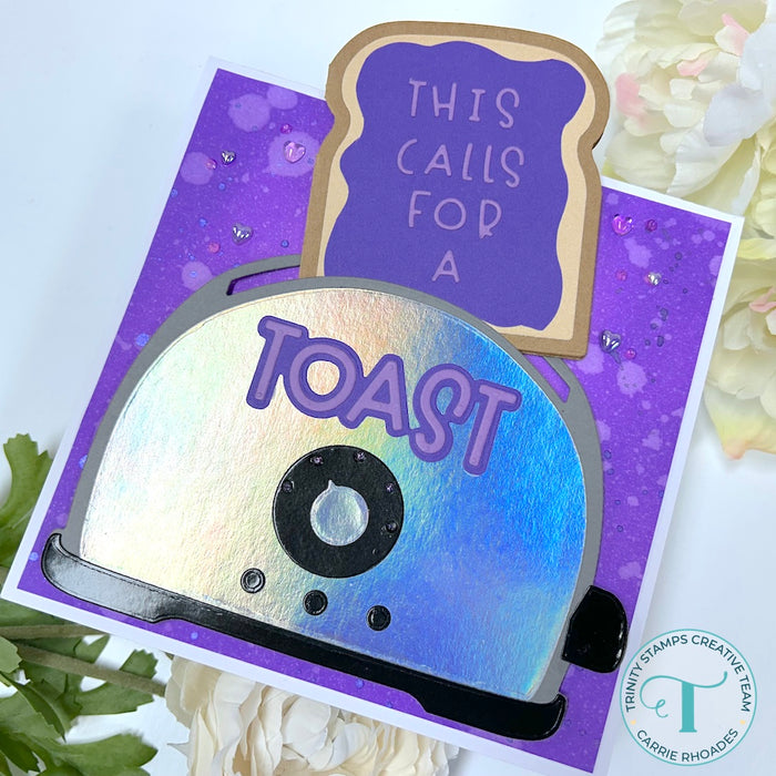 Toaster-Shaped Card Die Set