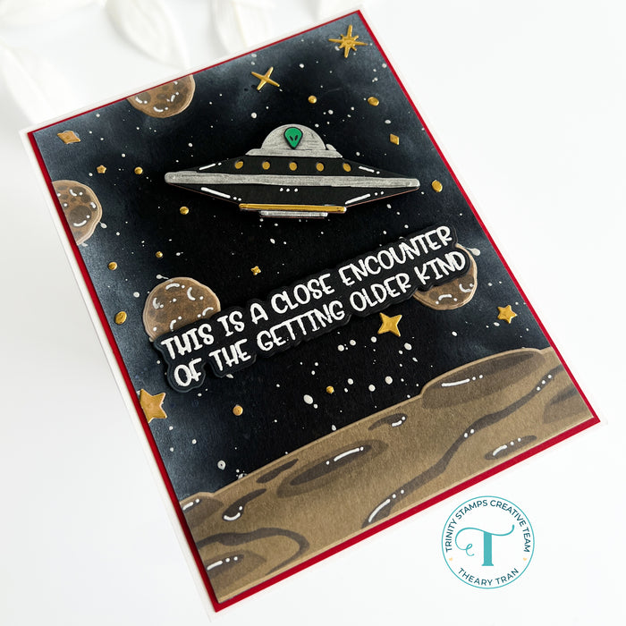 Tiny UFO Die Set