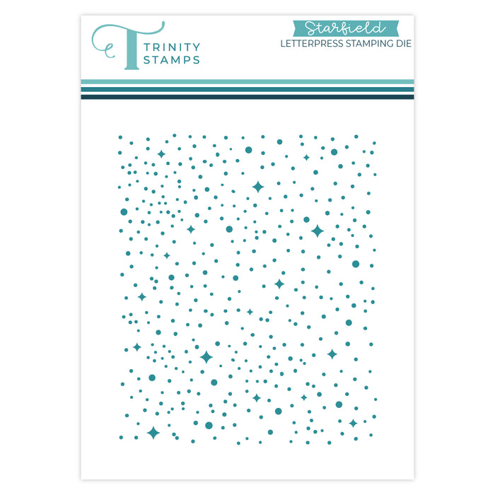 Starfield Letterpress Stamping Die