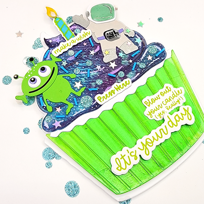 Tiny Alien Die Set