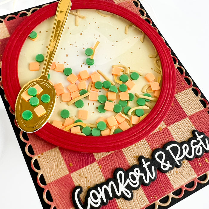 Alphabet Soup Die Set