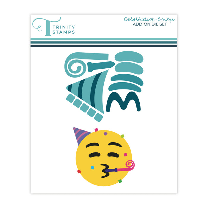 Celebration Emoji - Circle Card Add-On Die Set