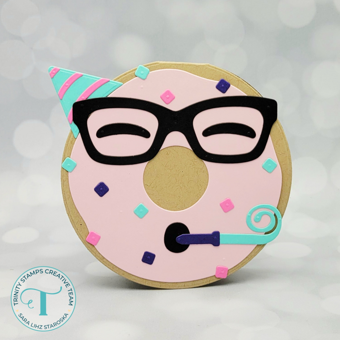 Celebration Emoji - Circle Card Add-On Die Set