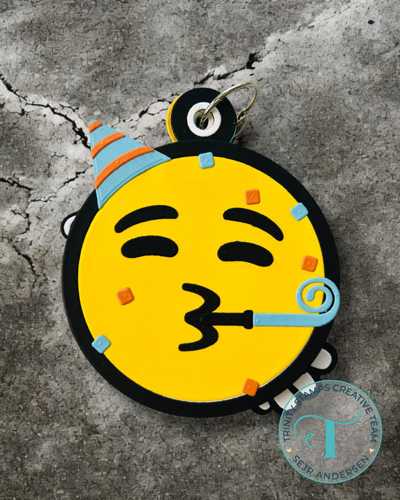 Celebration Emoji - Circle Card Add-On Die Set