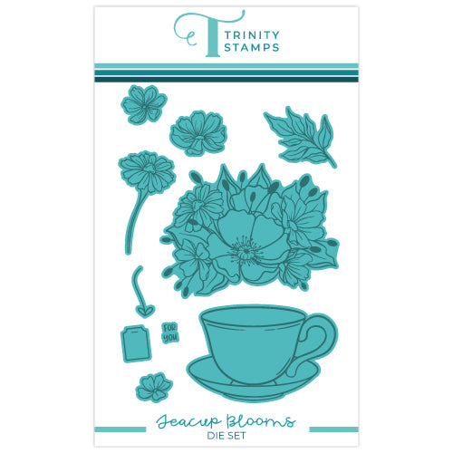 Teacup Blooms Coordinating Die Set