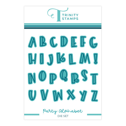 Party Alphabet - Coordinating/Stand-Alone Die Set