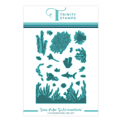 Sea Life Silhouettes Coordinating Die Set