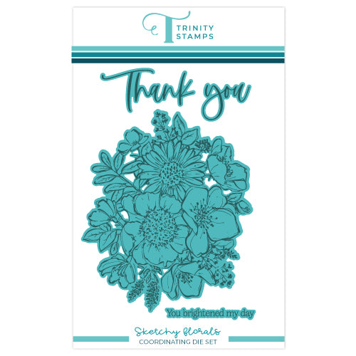 Sketchy Florals Coordinating Die Set