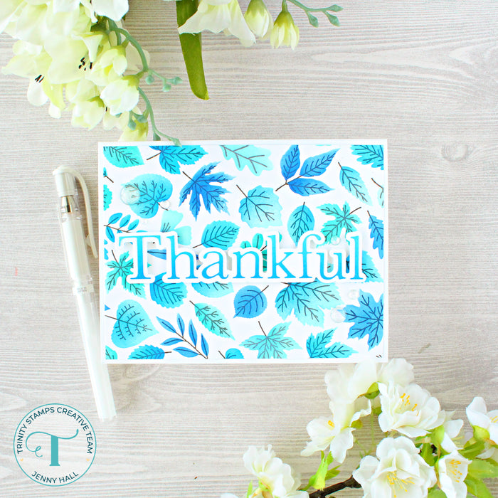 Fabulous Foliage 6x6 Stamp & Layering Stencils Set