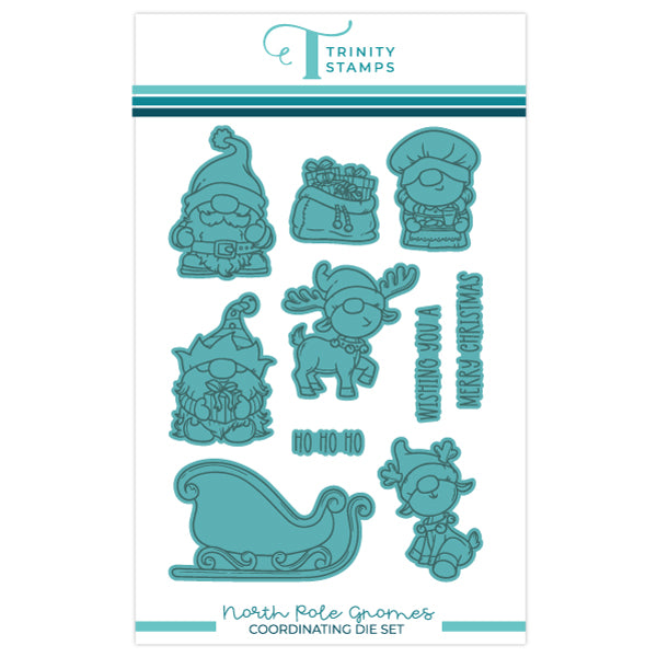 North Pole Gnomes Coordinating Die Set