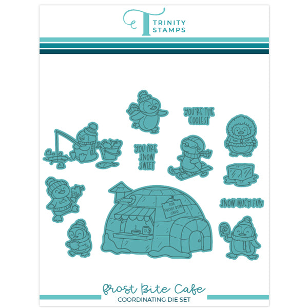 Frost Bite Cafe Coordinating Die Set