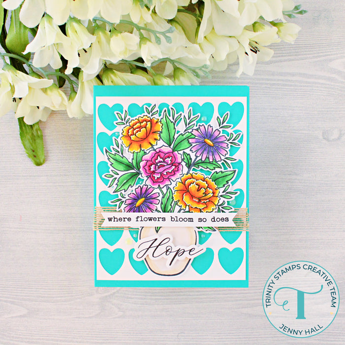 Simply Sentimental - Hope 4x8 Stamp Set