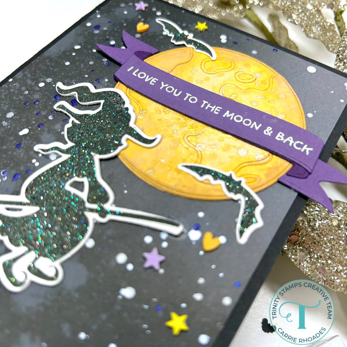 Planet Earth Banner Sentiments 4x4 Coordinating Stamp Set