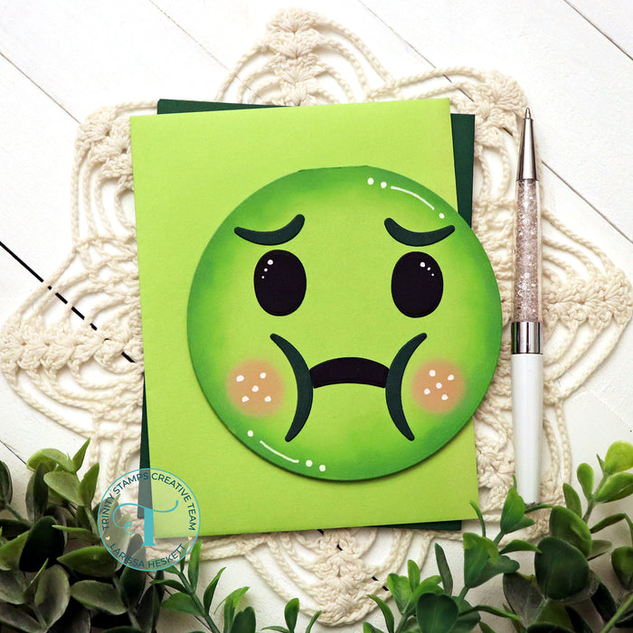 Sick & Tired Emoji Builder Add-on Die Set