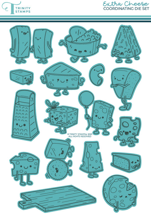 Extra Cheese Coordinating Die Set