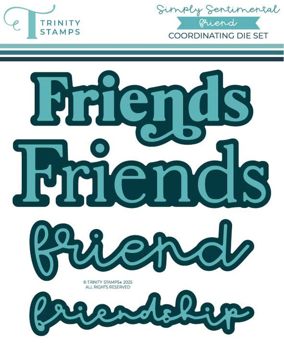 Simply Sentimental - Friend Coordinating Die Set