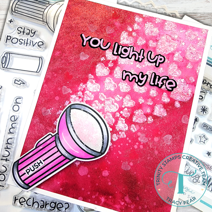 Recharge 4x8 Stamp Set