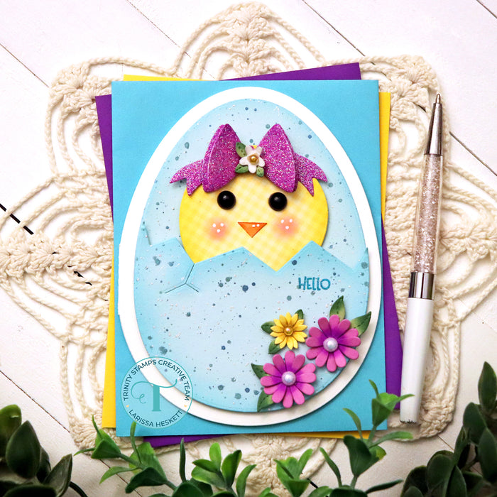 Egg-Shaped Card Die Set