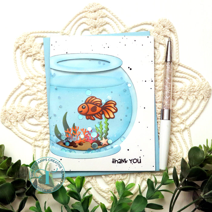 Fish Bowl Circle Card Add-on Die Set