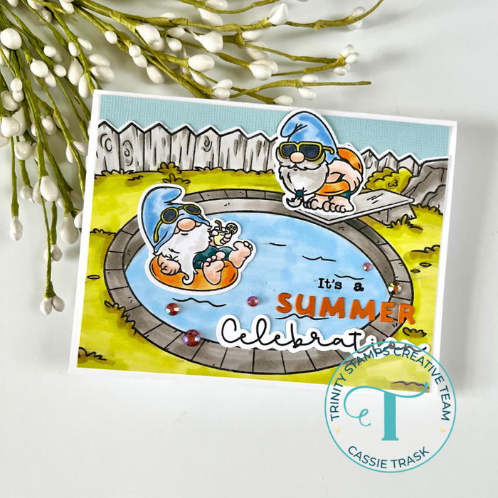 Summer Gnome Fun Coordinating Die Set